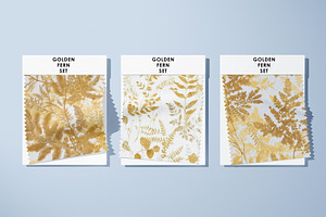 Golden Fern Patterns