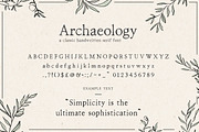 Archaeology Serif Font, a Serif Font by Lollipop Hand Drawn (Thumbnail 6 of 8)
