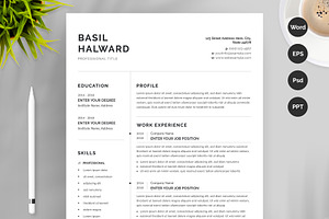 Minimalist Resume / CV