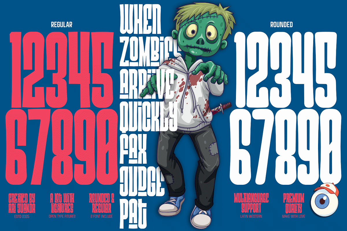 Remoh a typeface, a Font by Linecreative (Photo 8 of 9)
