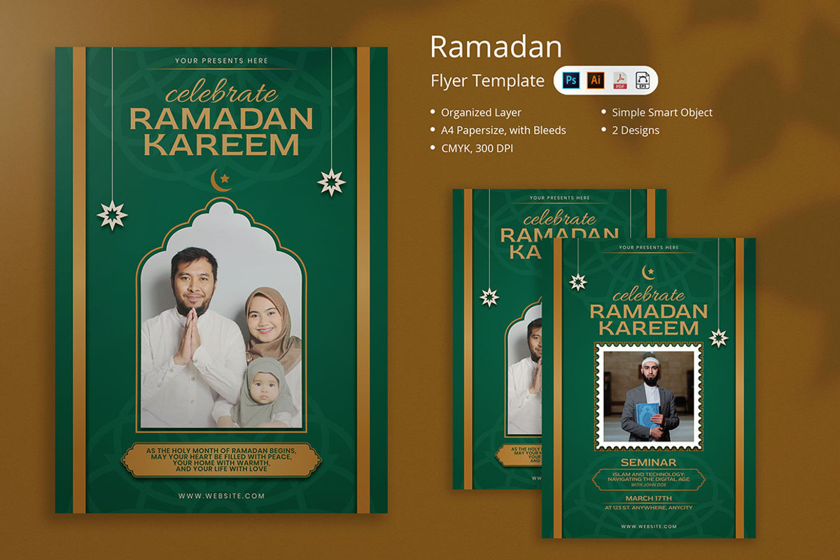 Ibnu - Ramadan Flyer, a Flyer Template by Attype (Photo 1 of 4)