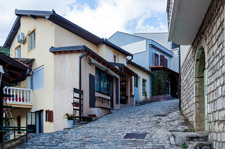 The old fortress and the city of Bar, an Architecture Photo by Photostock