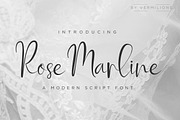 Rose Marline, a Script Font by Say Studio (Thumbnail 1 of 14)
