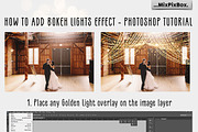 100 Golden Lights Photo Overlays, a Texture Graphic by MixPixBox (Thumbnail 9 of 9)