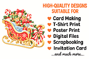 North Pole Christmas Clipart Bundle, a Seasonal Illustration by HueNestify (Thumbnail 2 of 3)