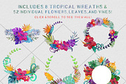 Tropical Watercolor Graphics Bundle, an Illustration by ClipartBrat Graphics (Thumbnail 3 of 5)