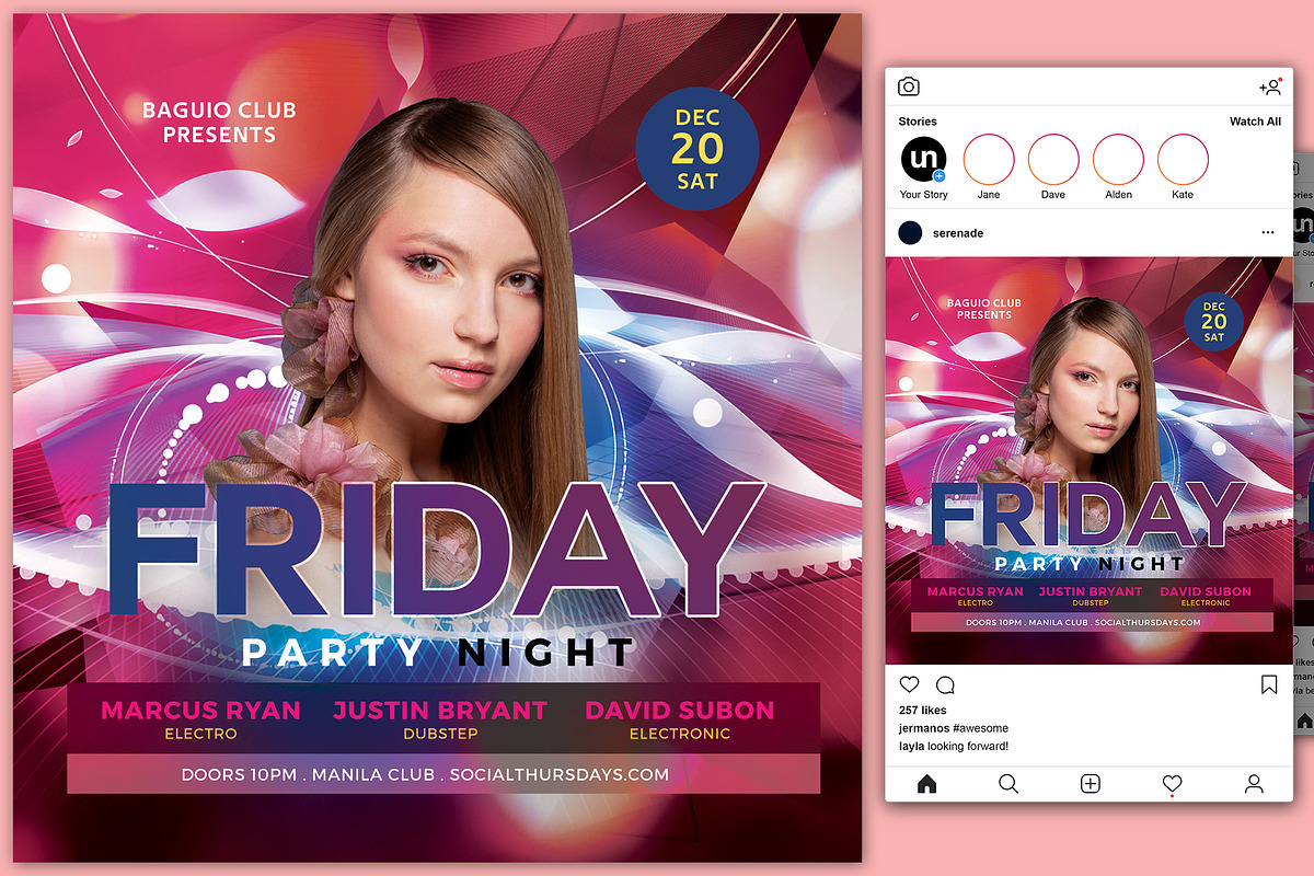 Friday Flyer, a Flyer Template by KiraYamato Design Studio