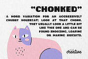 CC-Chonked by Club Creative, a Sans Serif Font by ClubCreativeLtd (Thumbnail 4 of 4)