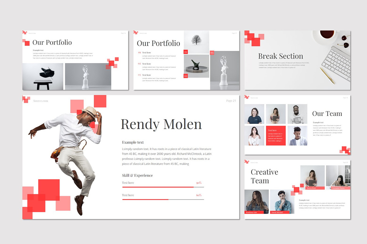 Source - Powerpoint Template, a Presentation Template by inspirasign