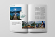 Travel Magazine Template, a Magazine Template by xtratimebd (Thumbnail 5 of 9)
