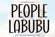 People Labubu, a Script Font by InermediaSTUDIO (Thumbnail 1 of 7)