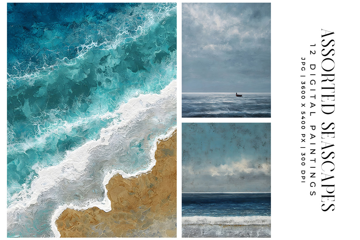 Assorted Seascapes, a Background Graphic by Digital Art Creations (Photo 3 of 7)