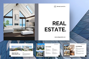 Real Estate PowerPoint, a Presentation Template by FIBRINOSÄ