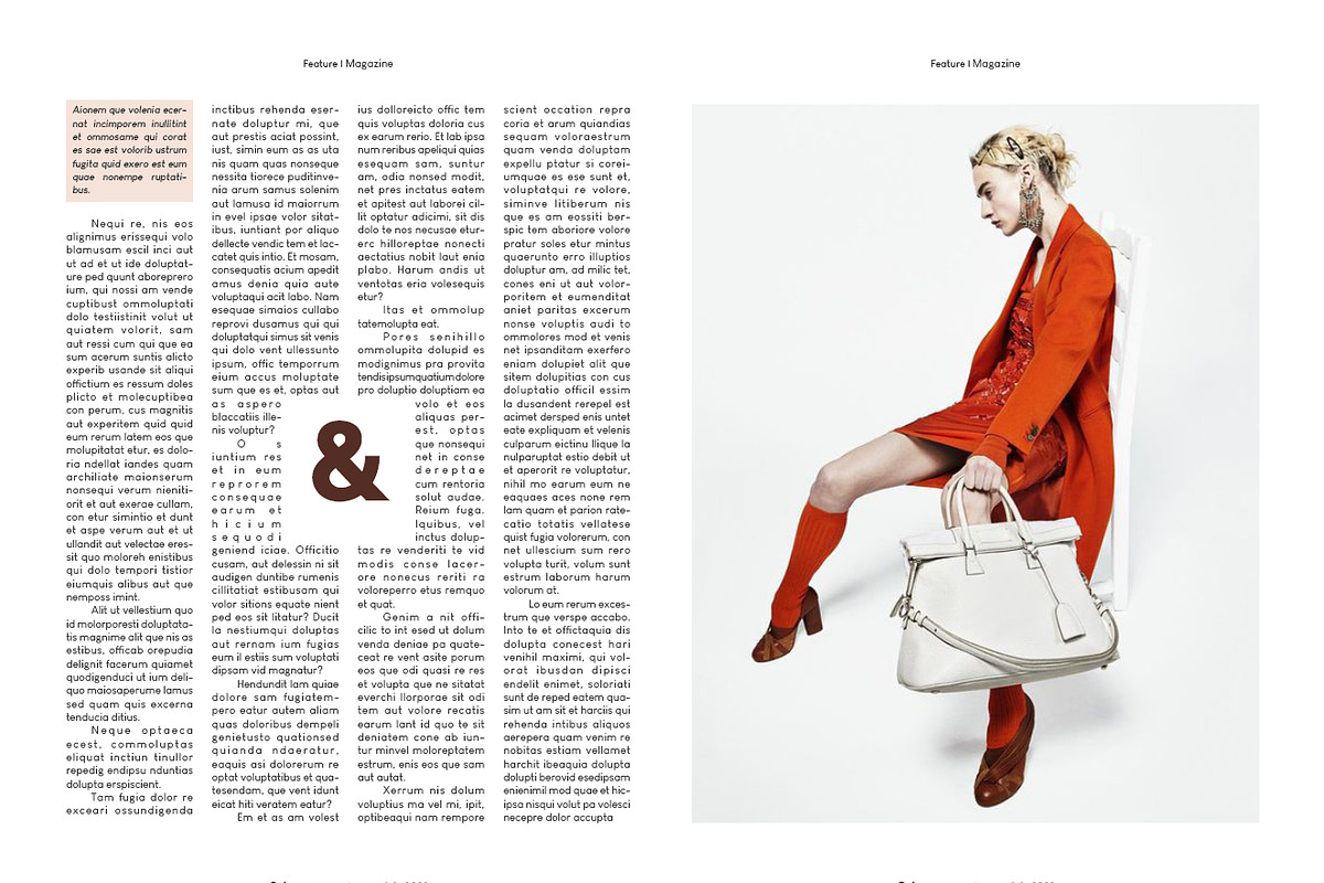 The Best Magazine Layout Design, a Magazine Template by Swayang (Photo 4 of 14)