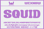 Seafood font, a Font by weknow (Thumbnail 4 of 5)
