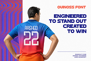 Quinoss - Modern Sport Font, a Sans Serif Font by figuree studio (Thumbnail 10 of 10)