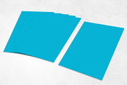 A4 - A5 Flyer Mockup 04, a Print Template by Mockups by Carlos Viloria (Thumbnail 4 of 4)