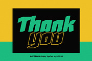 Daftones - Display Typeface, a Sans Serif Font by HIRO.std (Thumbnail 10 of 10)