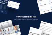 Gocare Health Medical Website UI Kit, a Templates & Theme by Streal Creative (Thumbnail 4 of 7)