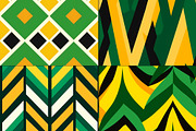 20 Seamless Jamaica-inspired Pattern, a Pattern Graphic by Nordic Design (Thumbnail 7 of 9)