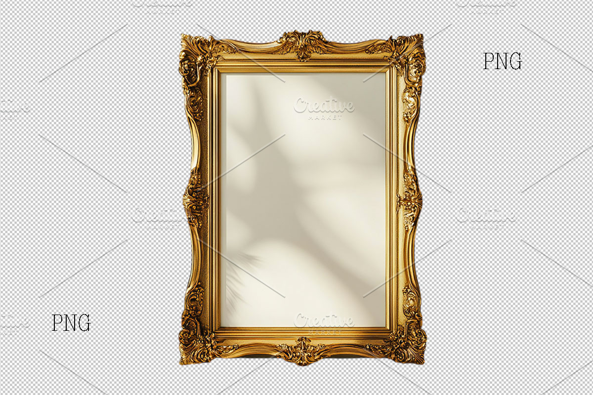 Classic Old Picture Frames, an Object Graphic by VetalStock (Photo 2 of 11)