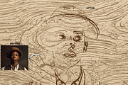WOODCUT ENGRAVING SKETCH FX, an Action Add-On by Studio Retouch (Thumbnail 13 of 13)