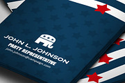 American Politics, a Business Card Template by Digital Art Creations (Thumbnail 2 of 4)