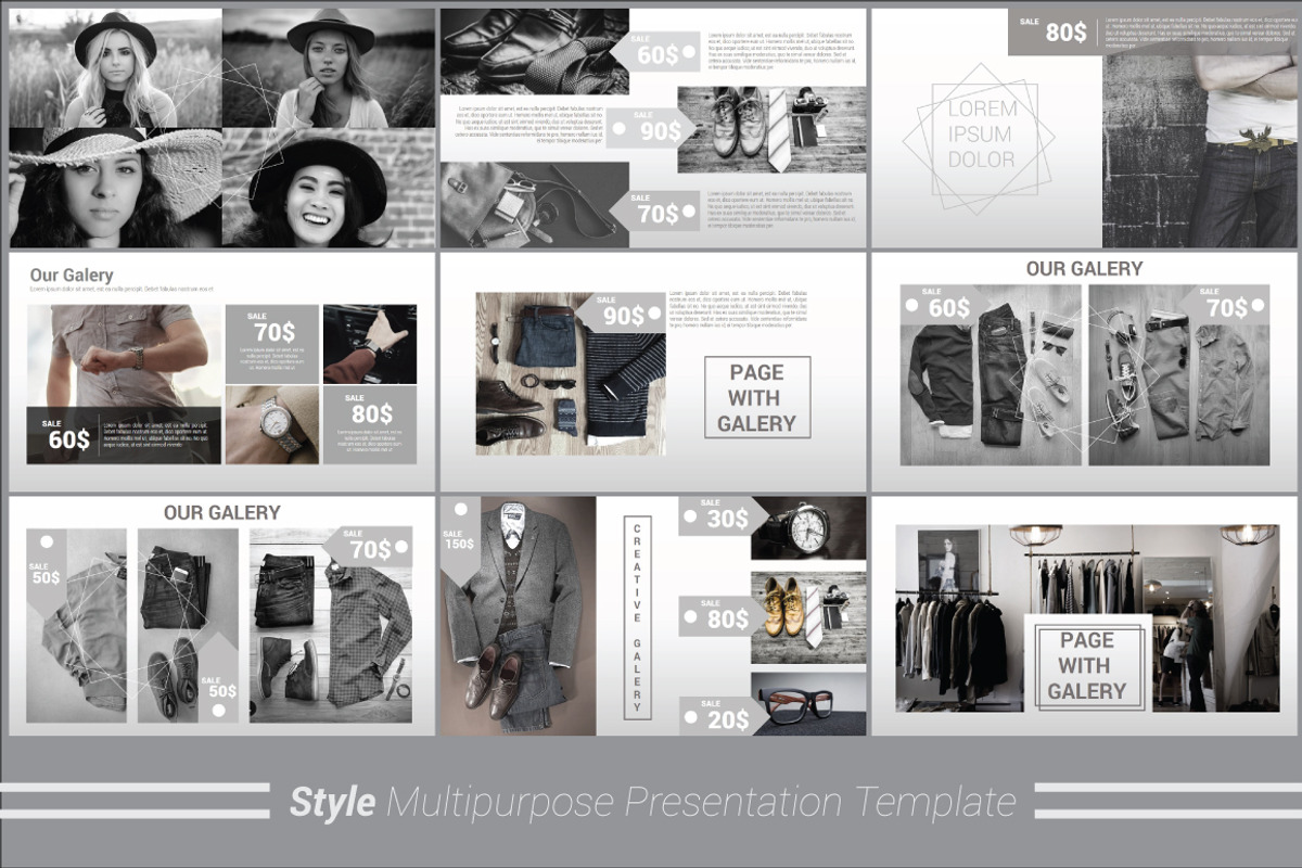 Style Powerpoint Template, a Presentation Template by Presentation Official (Photo 6 of 12)