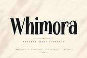 Whimora, a Serif Font by Wow Magic (Thumbnail 1 of 4)