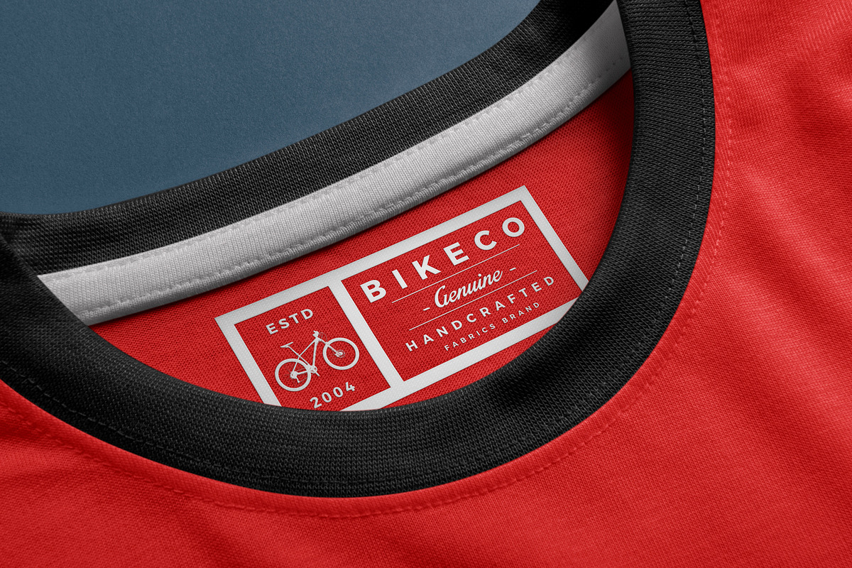 Apparel Inside Label Logo Mockup, a Shirt Mockup by ZippyPixels (Photo 4 of 4)
