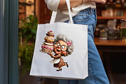 Sassy Grandma Birthday Clipart, a Person Illustration by fashionaddict (Thumbnail 6 of 7)