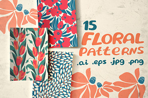 15 Floral Patterns