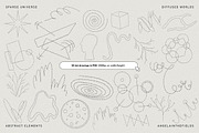 SPARSE UNIVERSE Abstract Elements, an Object Graphic by angelainthefields (Thumbnail 6 of 13)