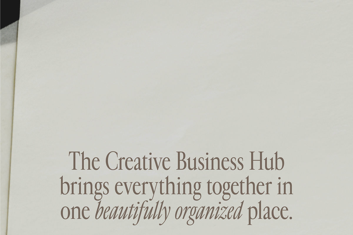 Creative Business Hub for Notion, a Marketing Template by MARA Design Co. (Photo 13 of 17)