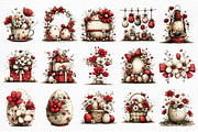 Whimsical Easter Clipart PNG, an Illustration by Craft Nest (Thumbnail 6 of 11)