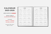 2025 Sunday Starts Planner Bundle, a Stationery Template by MNT-Creator (Thumbnail 4 of 10)