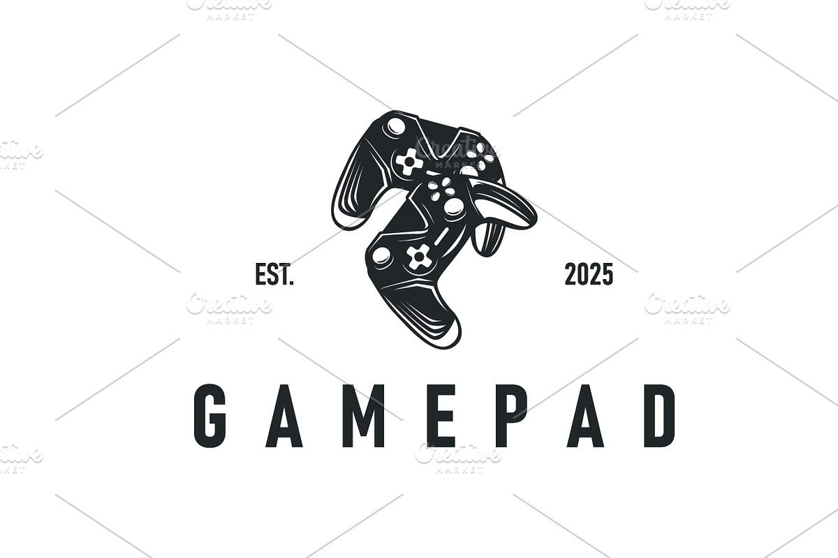 game console logo design game tool, a Branding & Logo Template by Maylianaw28