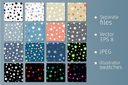 16 seamless stars patterns, a Pattern Graphic by Olga Proz (Thumbnail 2 of 2)