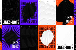 390 Lines & Dots 3D Shapes