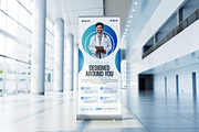 Medical & Healthcare Roll-Up Banner, a Poster Template by vectorlnk (Thumbnail 4 of 5)