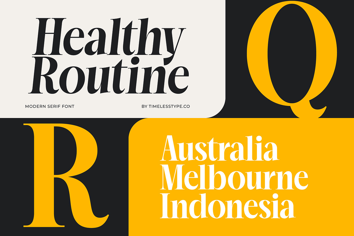 Mailyo Modern Serif Display Font, a Serif Font by timelesstype.co (Photo 6 of 20)