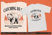 Bear Illustrations Hand-Drawn Vector, an Animal Illustration by Trape Graphic Studio (Thumbnail 8 of 10)