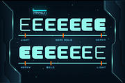 Begstick Modern Futuristic Font, a Sans Serif Font by Drizy (Thumbnail 5 of 9)