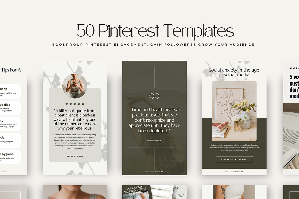 Canva Health Social Media Ellen, a Social Media Template by Lovely Confetti (Photo 8 of 9)