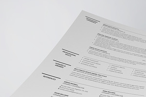 Modern Resume/CV Template