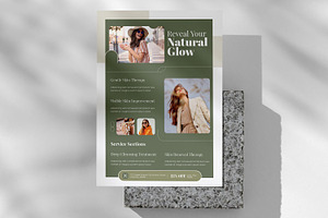 Beauty Glow Poster Design, a Stationery Template by ContestDesign