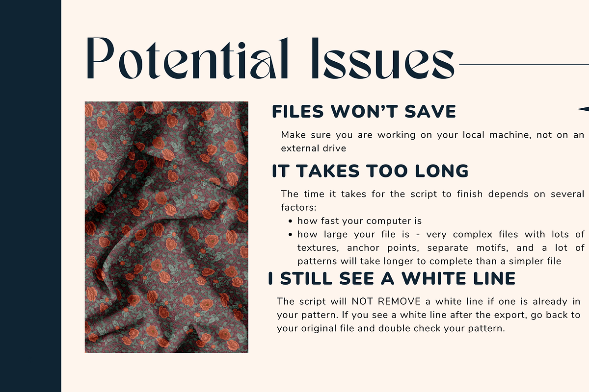 Pattern Export-O-Magic, a Templates & Theme by Samantha Makes Things (Photo 9 of 9)