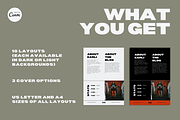 Fashion Blogger Media Kit 12 Layouts, a Marketing Template by Dandy Studio (Thumbnail 3 of 7)