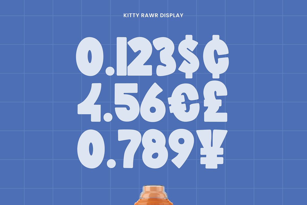 Kitty Rawr Cute Display Font, a Font by Helotype (Photo 8 of 9)