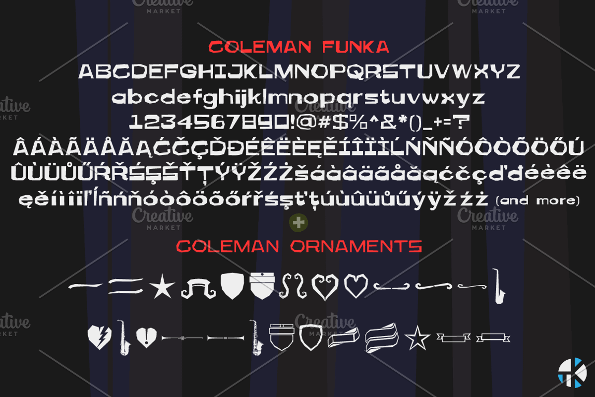 Coleman Font Family preview 3